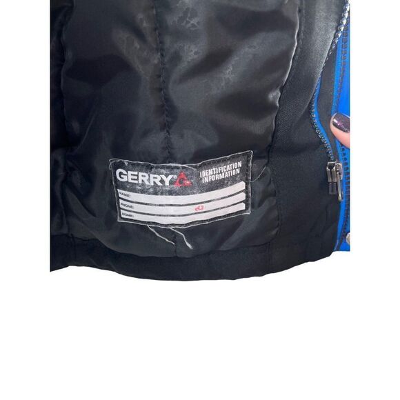 Gerry Systems Soft Shell Hooded Jacket Kids XS Gray Black MISSING INNER SHELL - Picture 6 of 14